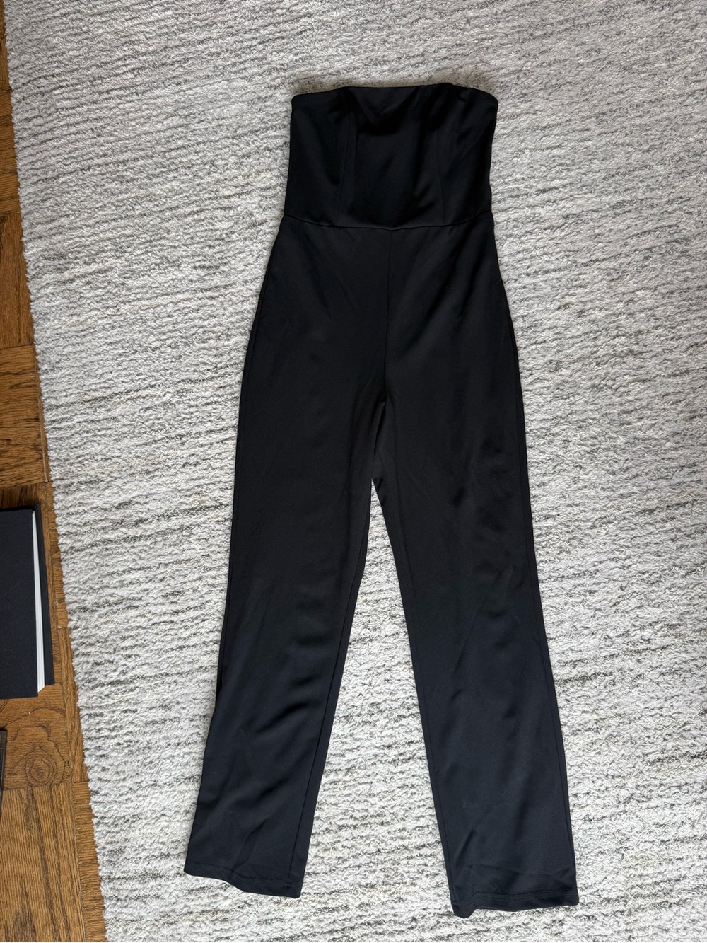 Strapless Black Jumpsuit - Women Pants & Jumpsuits